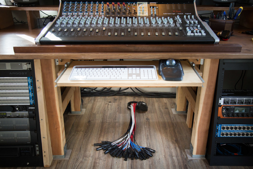 Run XLR Snake into the Mobile Studio (Cont.)